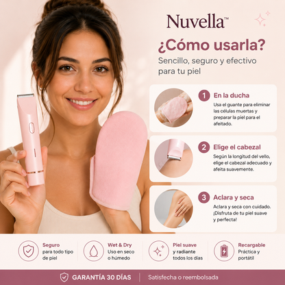 Nuvella™ Bikini Tremmer 2 en 1